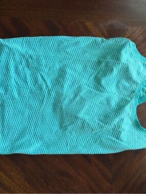Victoria's Secret Turquoise Textured Tank Top